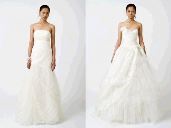strapless wedding dresses vera wang. Vera Wang, Wedding Gowns